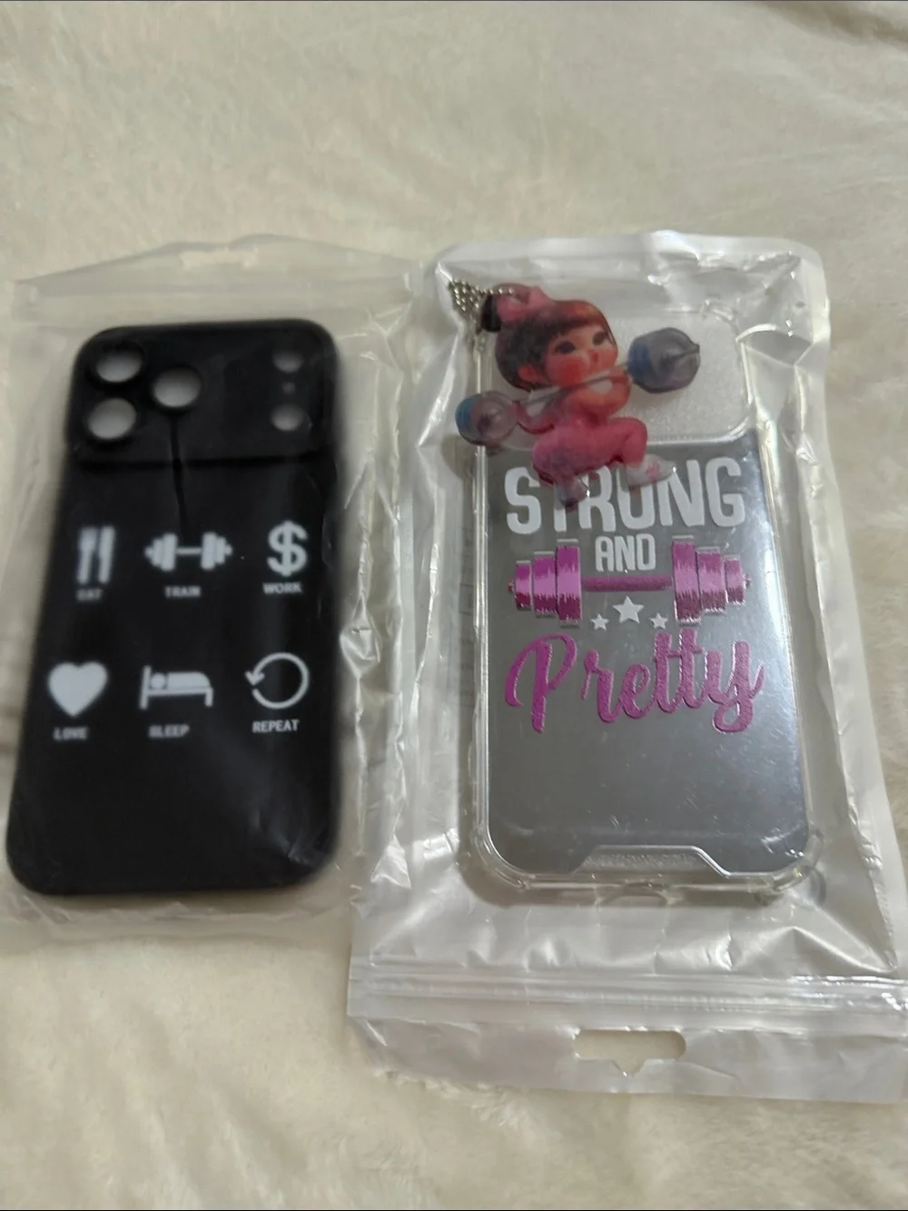 Two of iPhone 17 Pro Max cute Cases